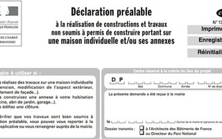 Déclaration préalable