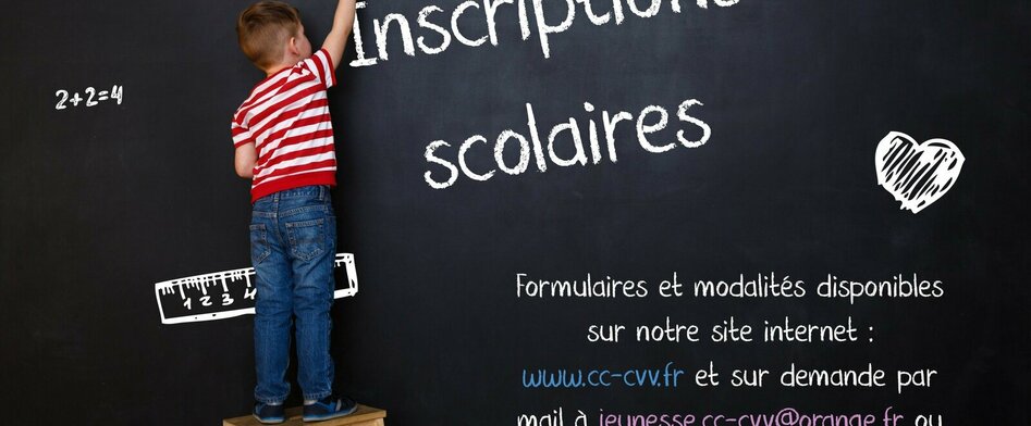 Inscriptions scolaires 2022/2023